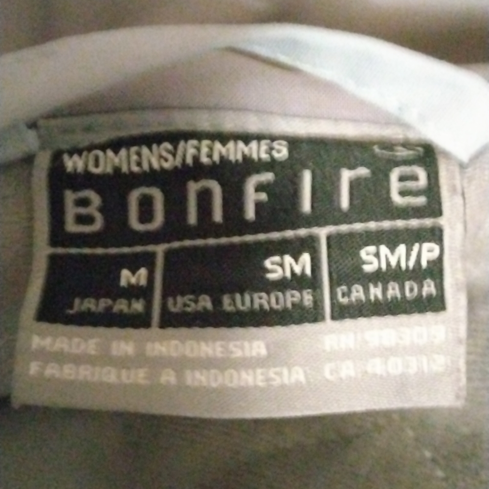 Baby blue Bonfire Winter Ski coat - Picture 13 of 13